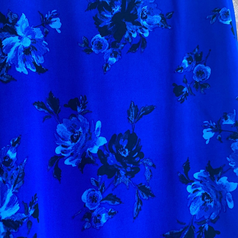 Beautiful Blue Floral Torrid Top